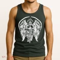 Angel Archangel Michael Warrior Tank Top thumb 3