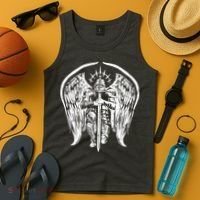 Angel Archangel Michael Warrior Tank Top thumb 4