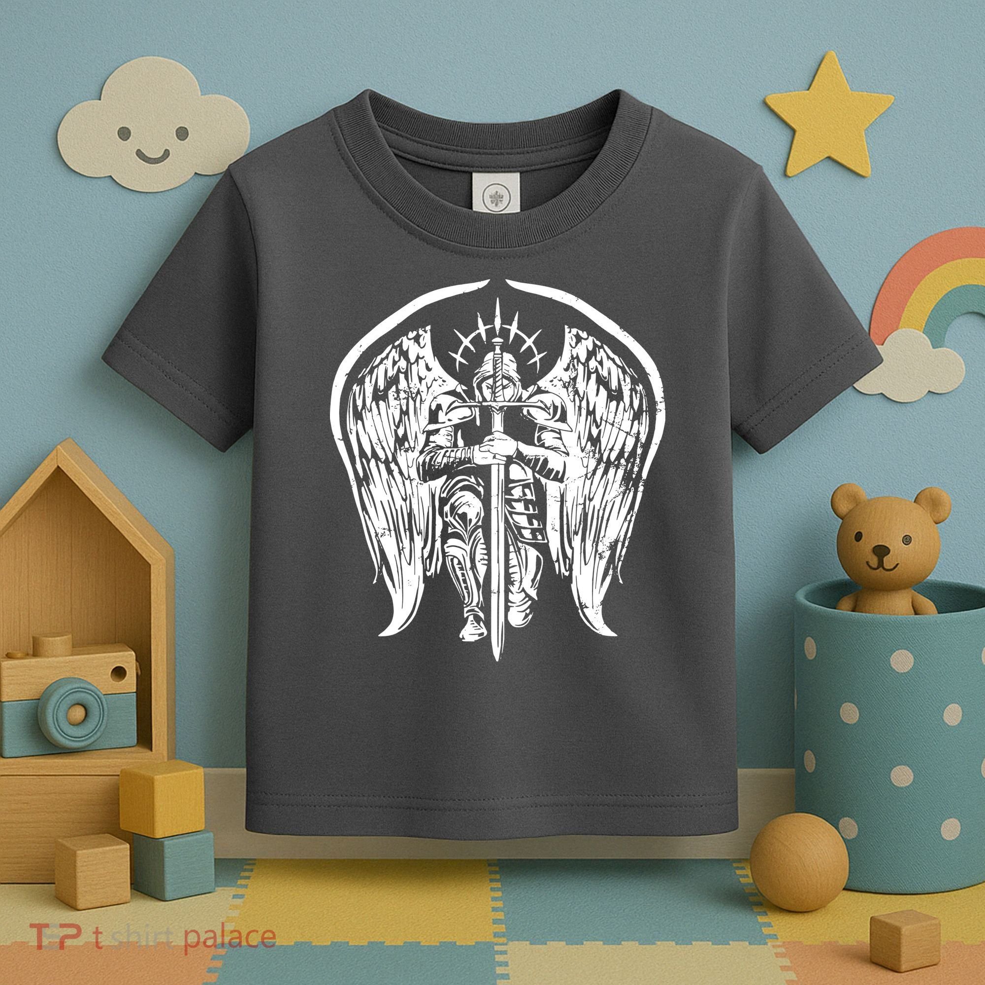 Angel Archangel Michael Warrior Toddler T-Shirt