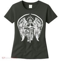 Angel Archangel Michael Warrior Women's T-Shirt thumb 0