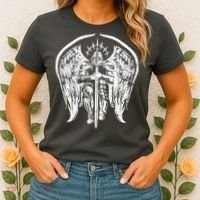 Angel Archangel Michael Warrior Women's T-Shirt thumb 2