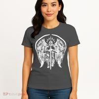 Angel Archangel Michael Warrior Women's T-Shirt thumb 4