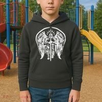 Angel Archangel Michael Warrior Kids Hoodie thumb 2