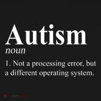 Autism Awareness Not A Processing Error Definition Doggie Tank thumb 4