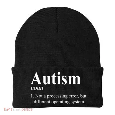 Autism Awareness Not A Processing Error Definition Beanie