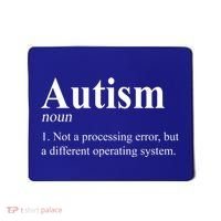 Autism Awareness Not A Processing Error Definition Mousepad thumb 0