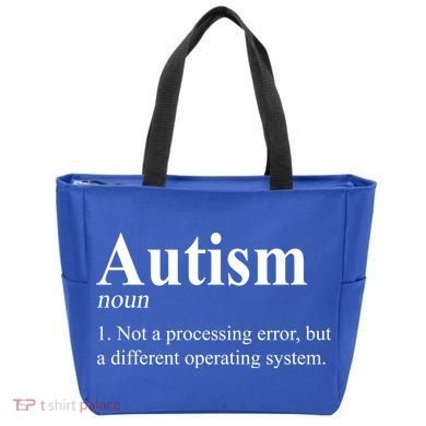 Autism Awareness Not A Processing Error Definition Tote Bag