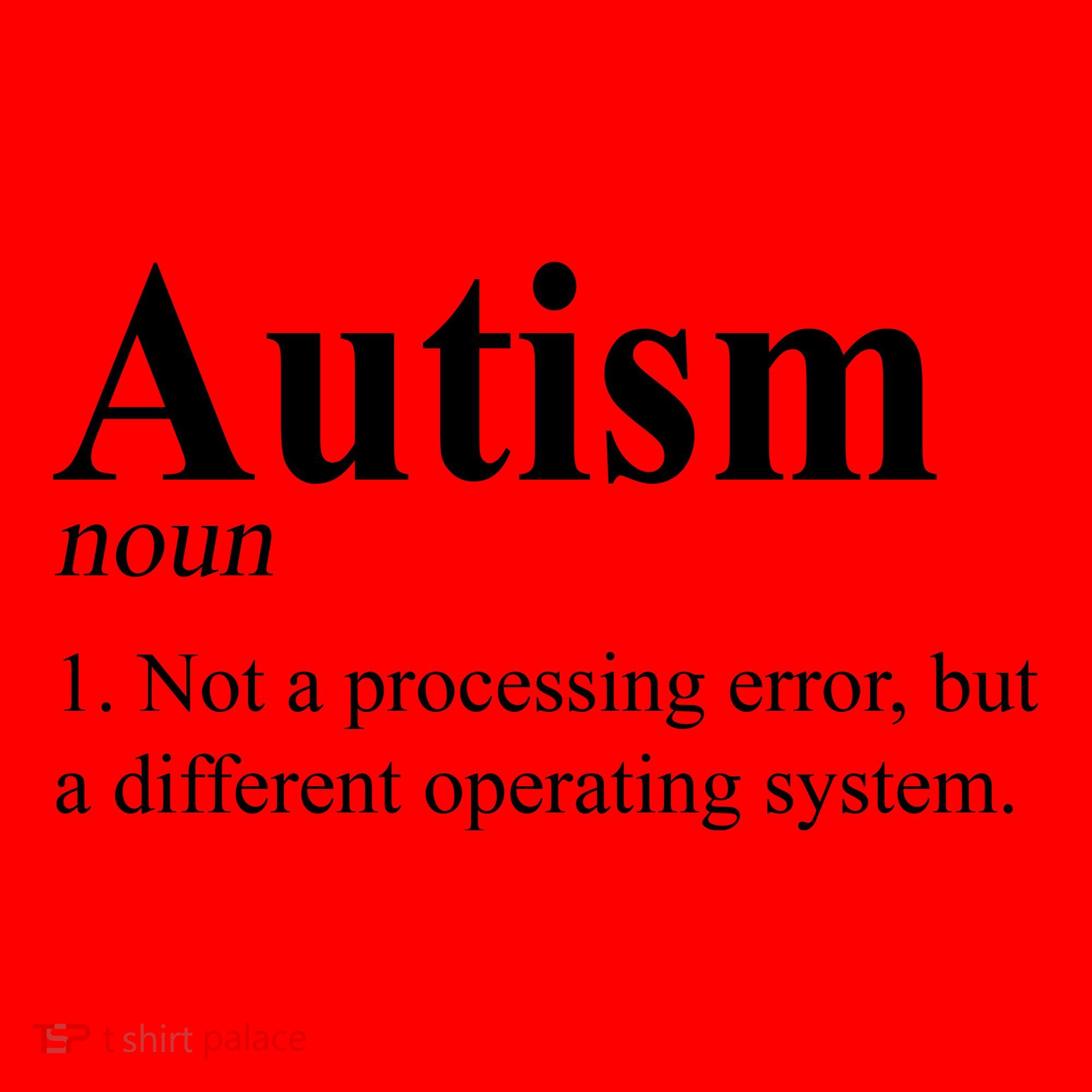 Autism Awareness Not A Processing Error Definition Santa Hat