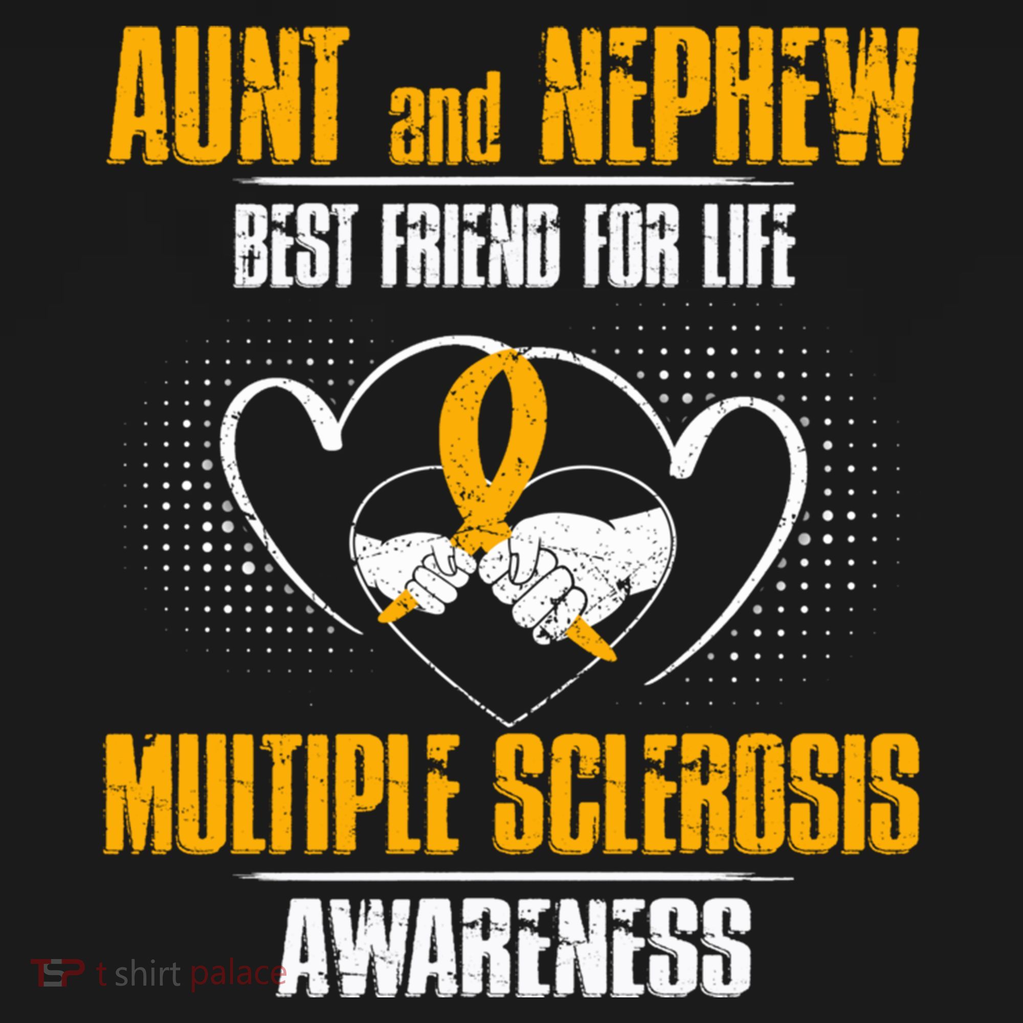 Aunt And Nephew Best Friend Of Life Multiple Sclerosis Cool Gift Women's Hoodie