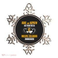 Aunt And Nephew Best Friend Of Life Multiple Sclerosis Cool Gift Ornament thumb 0