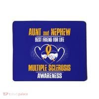 Aunt And Nephew Best Friend Of Life Multiple Sclerosis Cool Gift Mousepad thumb 0