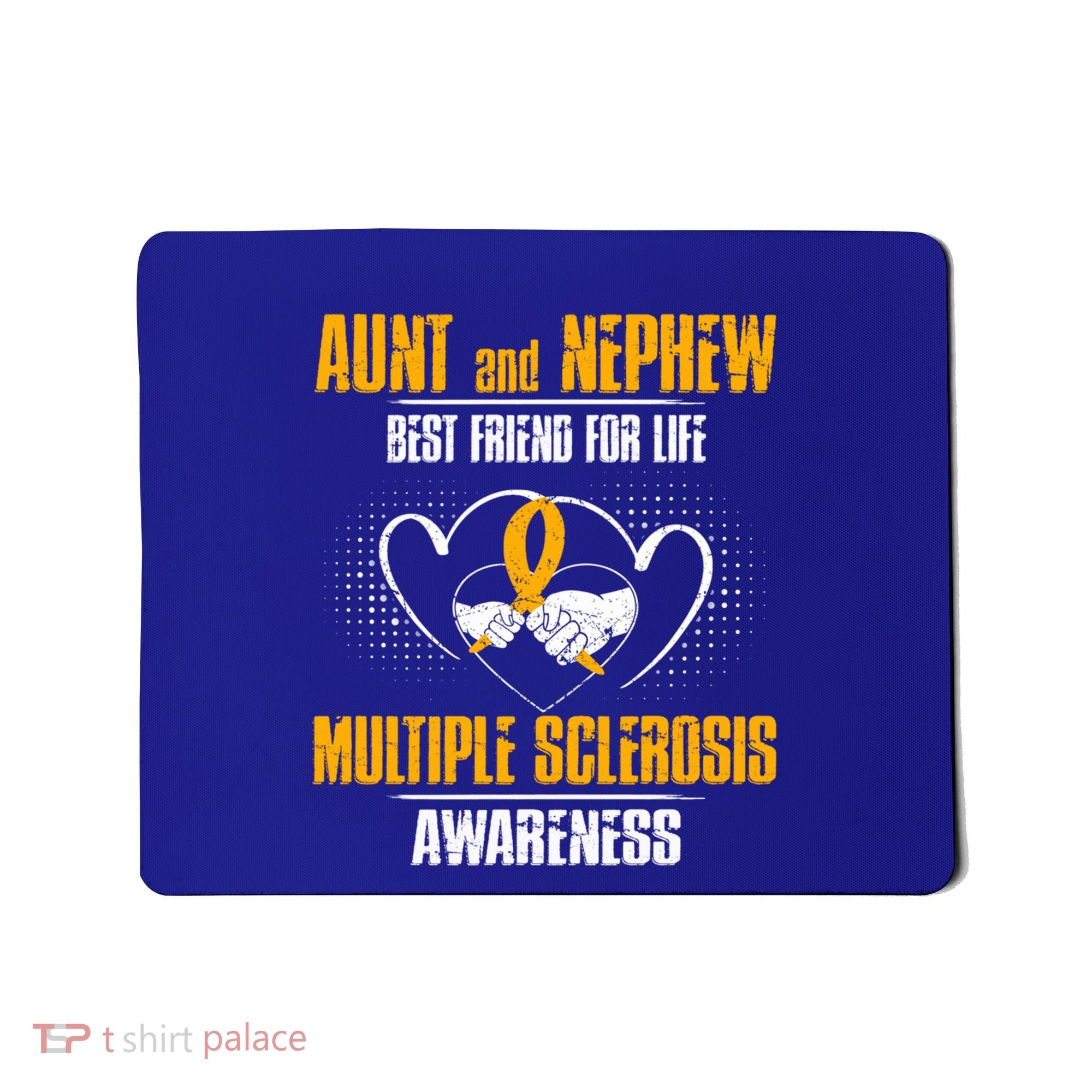 Aunt And Nephew Best Friend Of Life Multiple Sclerosis Cool Gift Mousepad