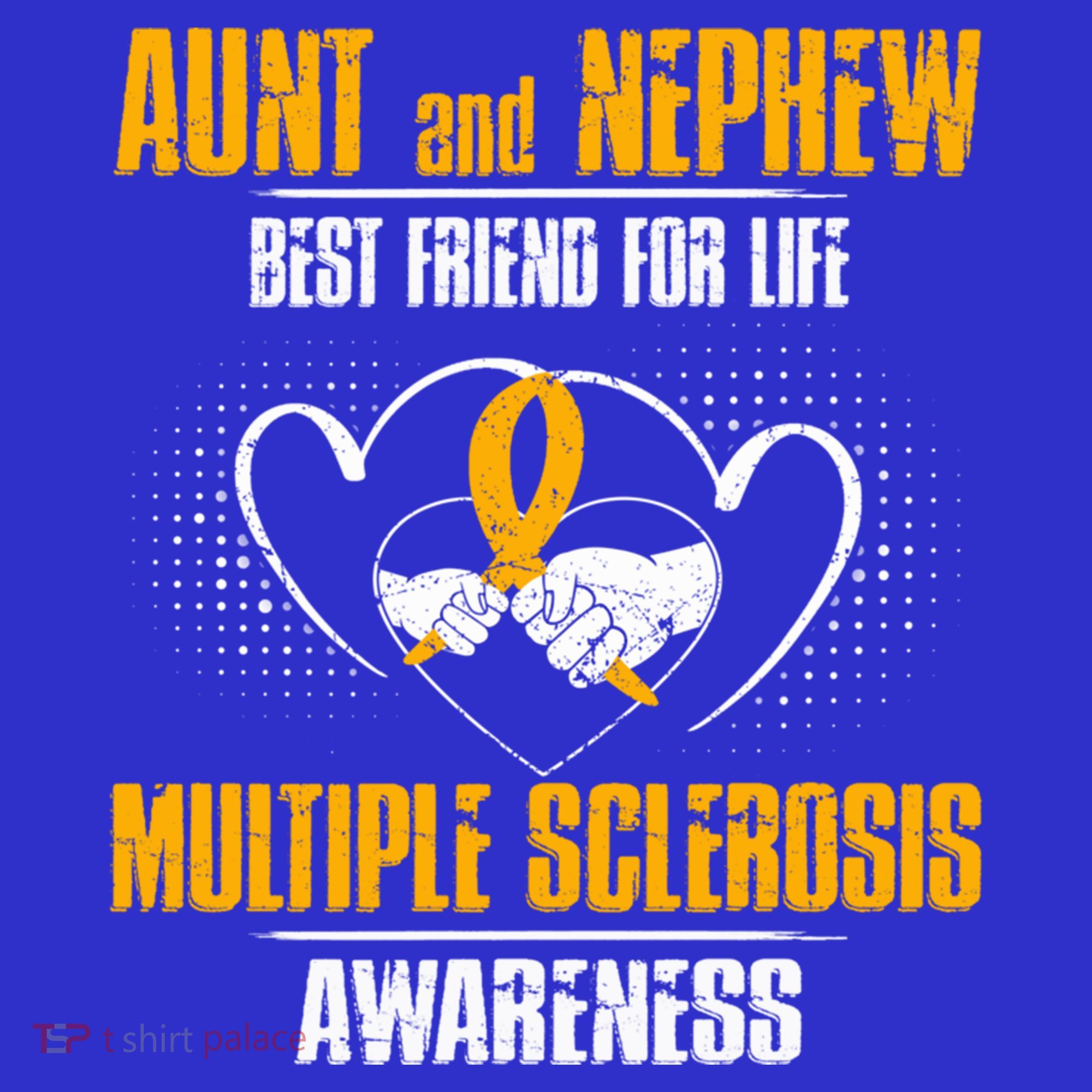 Aunt And Nephew Best Friend Of Life Multiple Sclerosis Cool Gift Mousepad