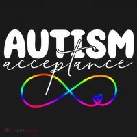 Autism Acceptance Neurodiversity Heart Backpack thumb 2