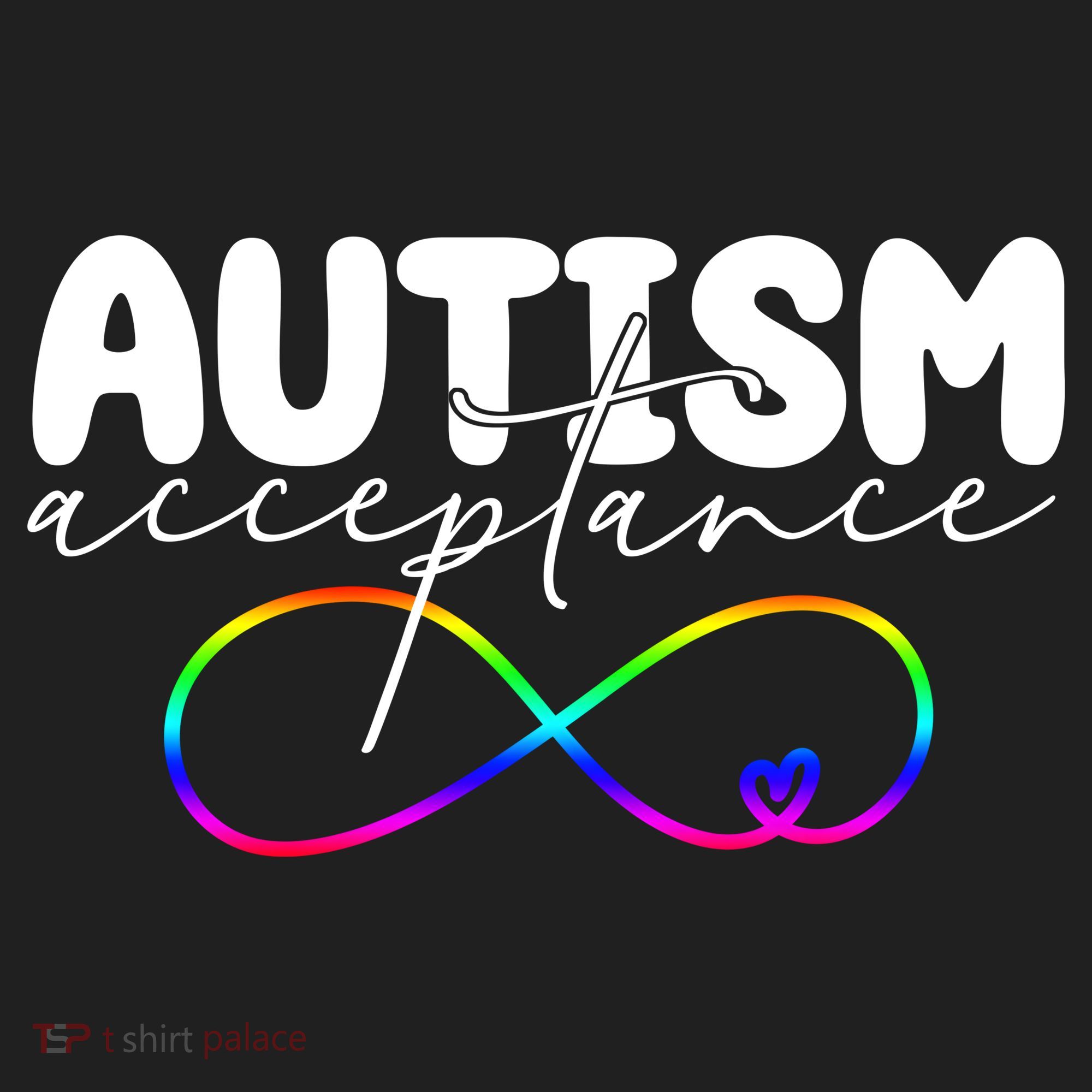 Autism Acceptance Neurodiversity Heart Tumbler