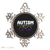 Autism Acceptance Neurodiversity Heart Ornament thumb 0