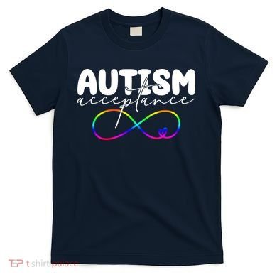 Autism Acceptance Neurodiversity Heart T-Shirt