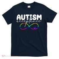Autism Acceptance Neurodiversity Heart T-Shirt thumb 0