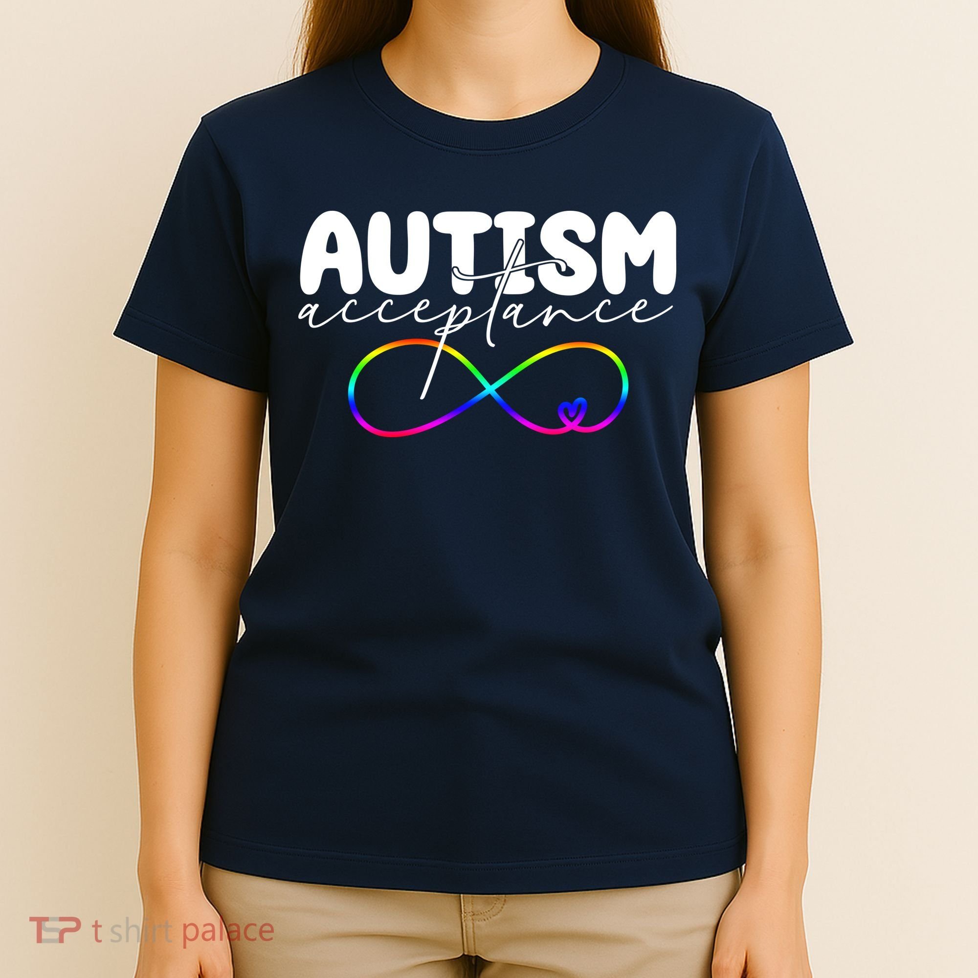Autism Acceptance Neurodiversity Heart T-Shirt