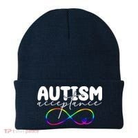 Autism Acceptance Neurodiversity Heart Beanie thumb 0