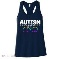 Autism Acceptance Neurodiversity Heart Women's Tank Top thumb 0