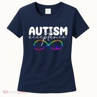 Autism Acceptance Neurodiversity Heart Women's T-Shirt thumb 0