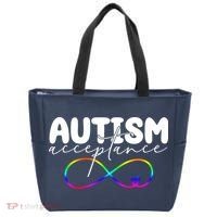 Autism Acceptance Neurodiversity Heart Tote Bag thumb 0