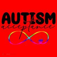 Autism Acceptance Neurodiversity Heart Santa Hat thumb 1