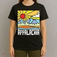 Appalachia Artistic Nature Mountains Vintage Graphic T-Shirt thumb 4