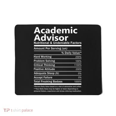 Academic Advisor Nutritional And Undeniable Mousepad