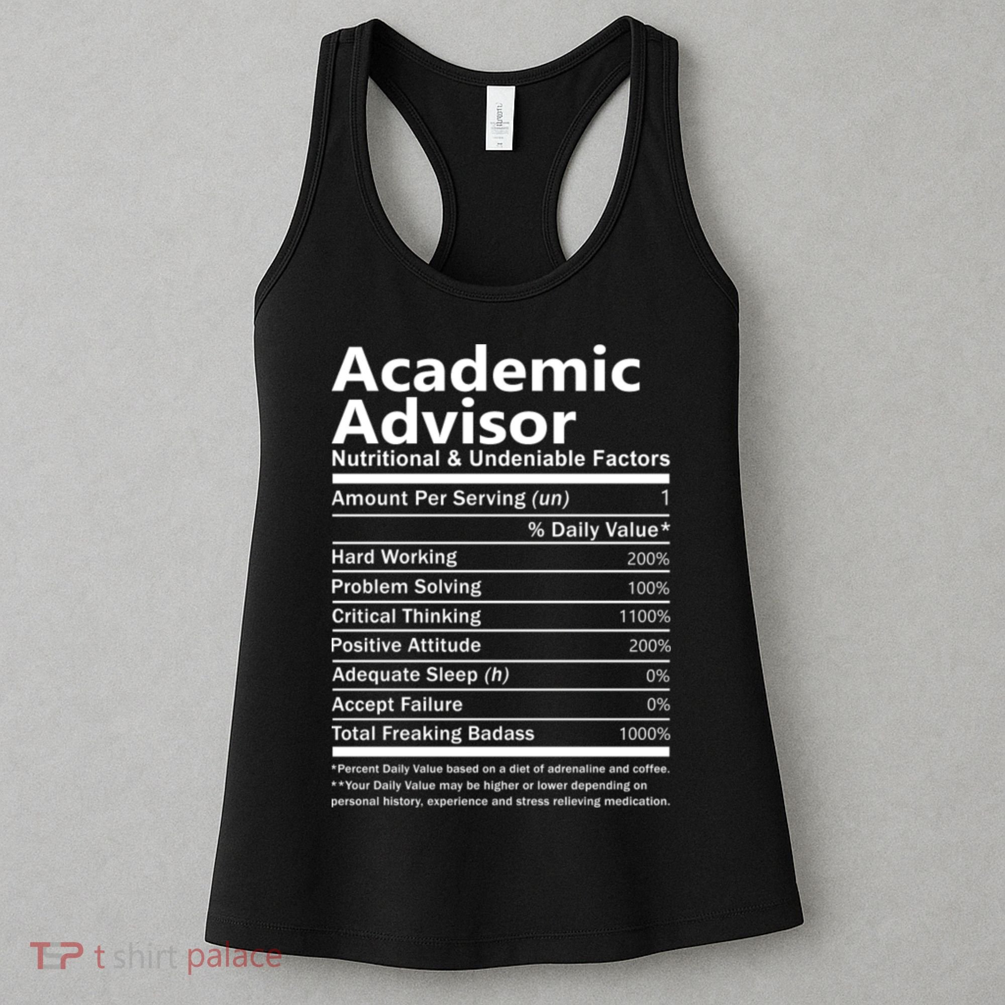 Academic Advisor Nutritional And Undeniable Women's Tank Top