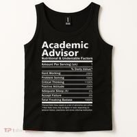 Academic Advisor Nutritional And Undeniable Tank Top thumb 2