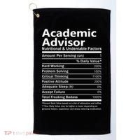 Academic Advisor Nutritional And Undeniable Golf Towel thumb 0