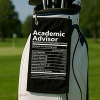 Academic Advisor Nutritional And Undeniable Golf Towel thumb 2