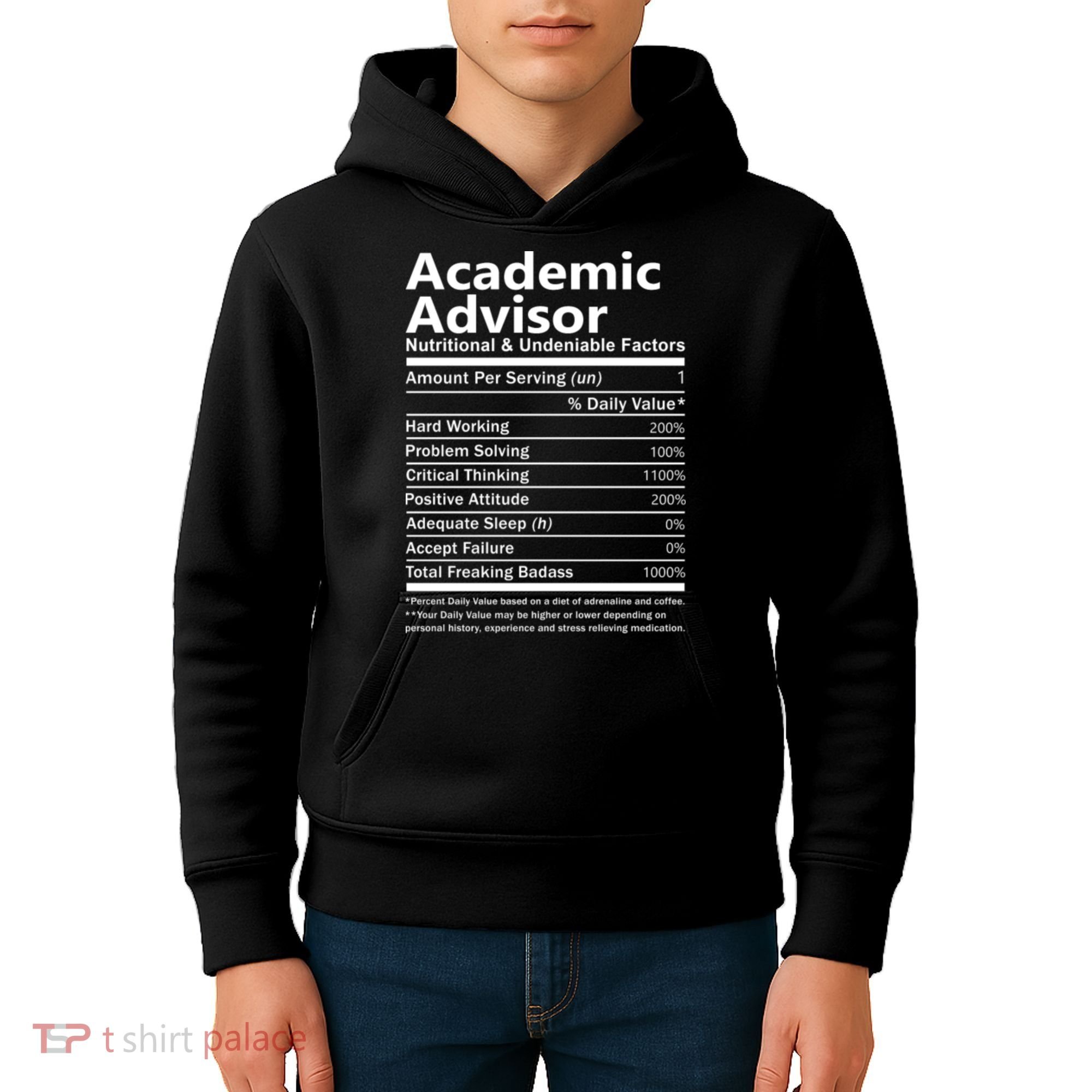 Academic Advisor Nutritional And Undeniable Kids Hoodie
