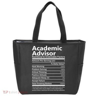 Academic Advisor Nutritional And Undeniable Tote Bag