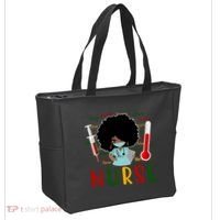 African American Nurse Tote Bag thumb 2
