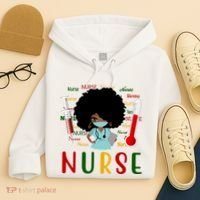 African American Nurse Hoodie thumb 4