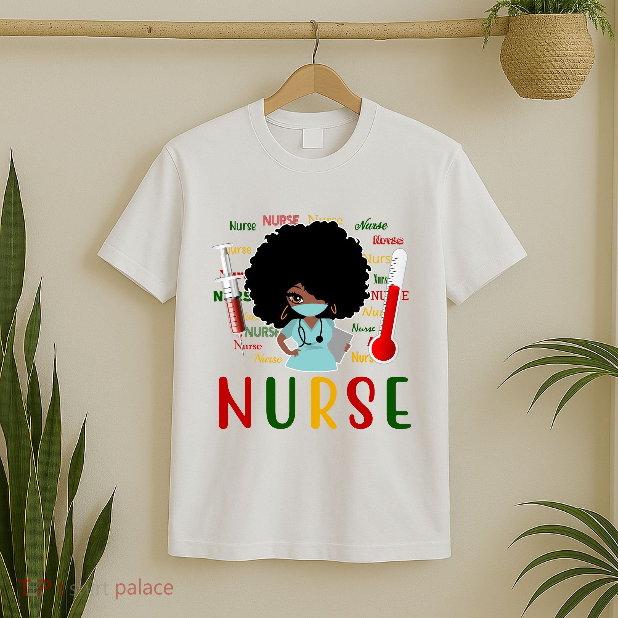 African American Nurse T-Shirt