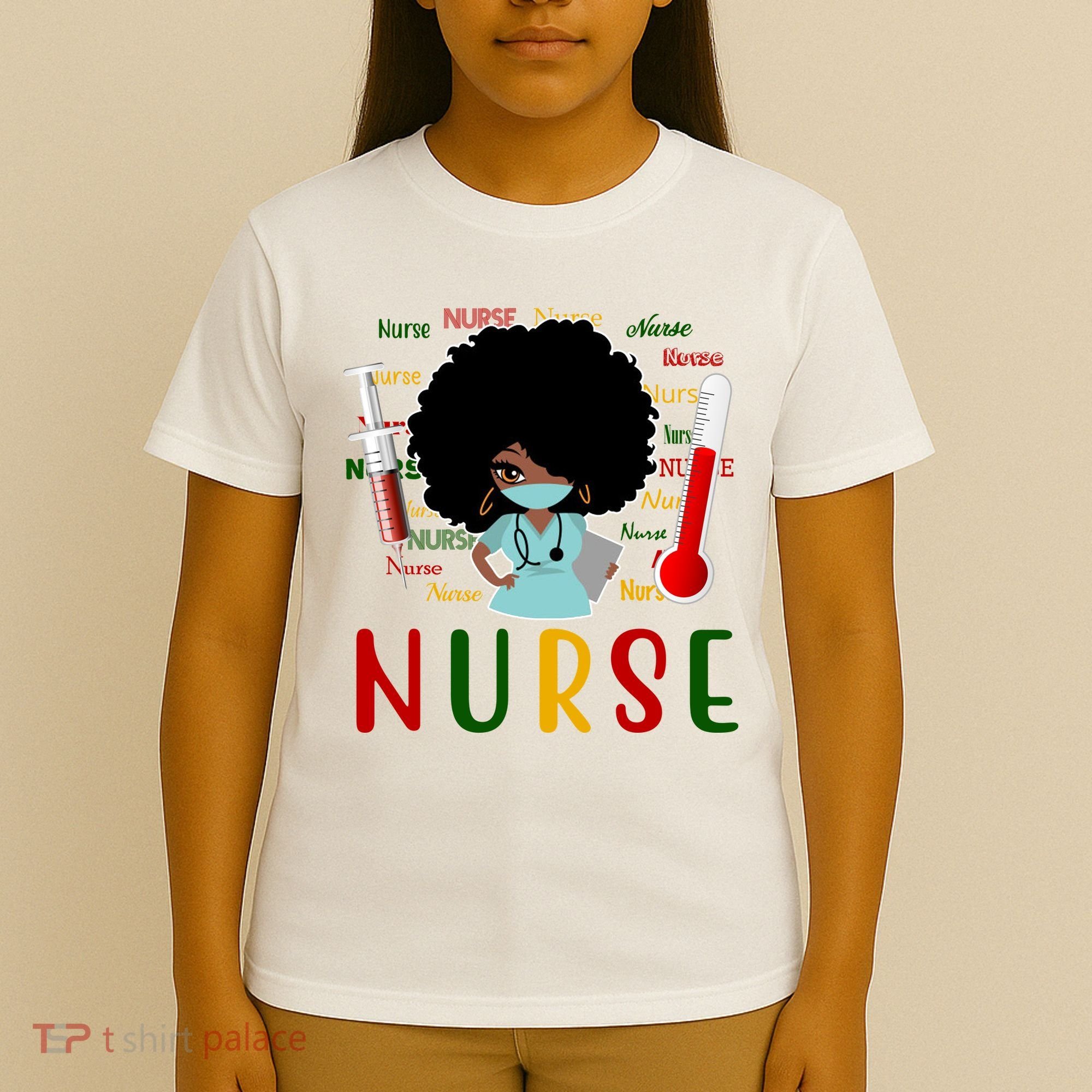 African American Nurse T-Shirt
