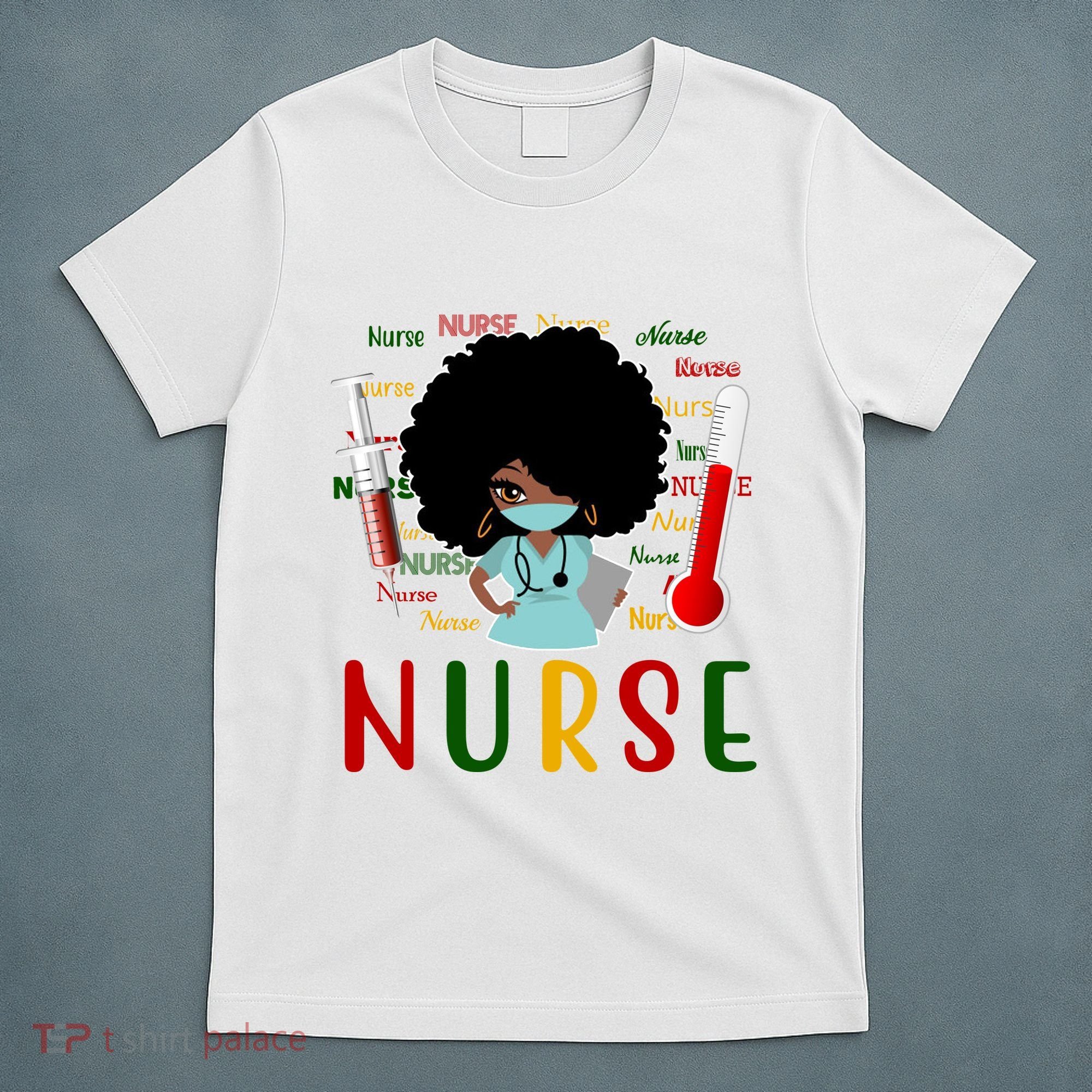 African American Nurse T-Shirt