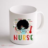 African American Nurse Coffee Mug thumb 1