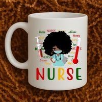 African American Nurse Coffee Mug thumb 2