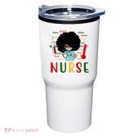 African American Nurse Tumbler thumb 0