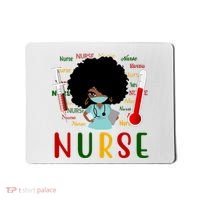 African American Nurse Mousepad thumb 0