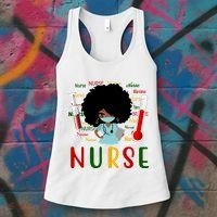 African American Nurse Women's Tank Top thumb 3