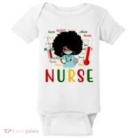 African American Nurse Baby Bodysuit thumb 0