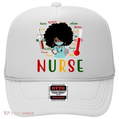 African American Nurse Hat