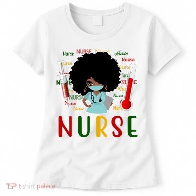 African American Nurse Women's T-Shirt