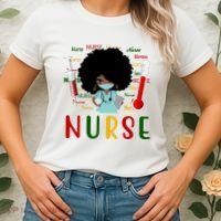 African American Nurse Women's T-Shirt thumb 2